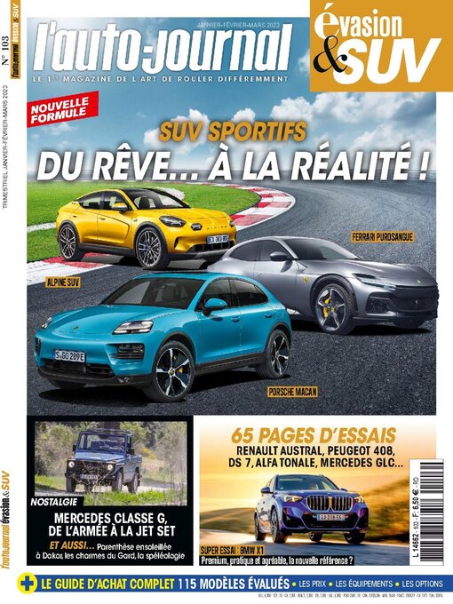 Title details for L'Auto-Journal 4x4  by Editions Mondadori Axel Springer (EMAS) - Available